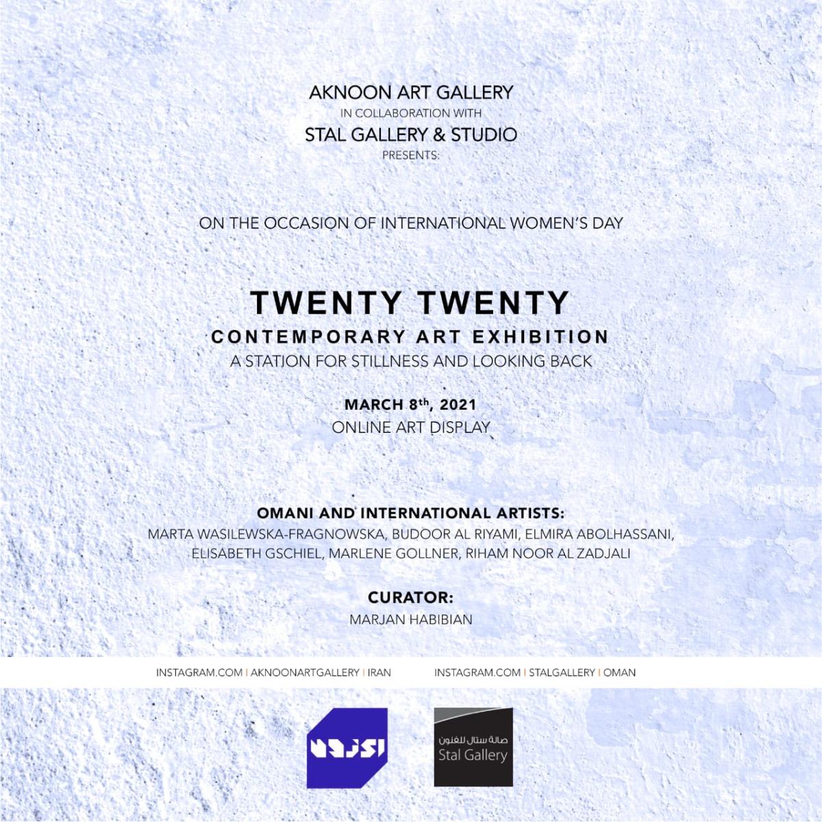 Invitation Stal Gallery 8.3.2021 Front